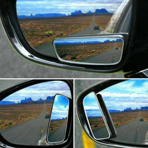 Stick-On Blind Spot Mirrors, 2-Pack
