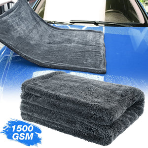 XL Microfiber Car Drying Towel - 1500 GSM