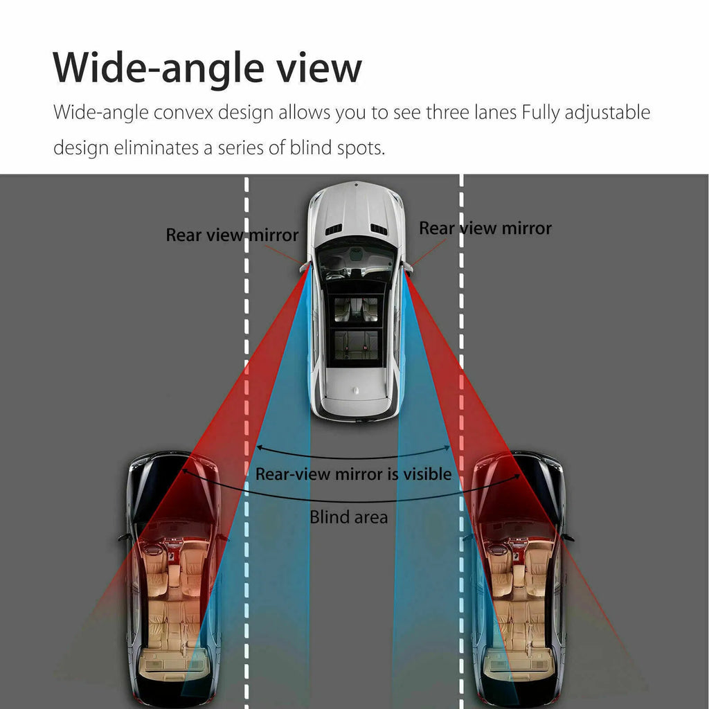 Stick-On Blind Spot Mirrors, 2-Pack – blind spot mirror, photo 5