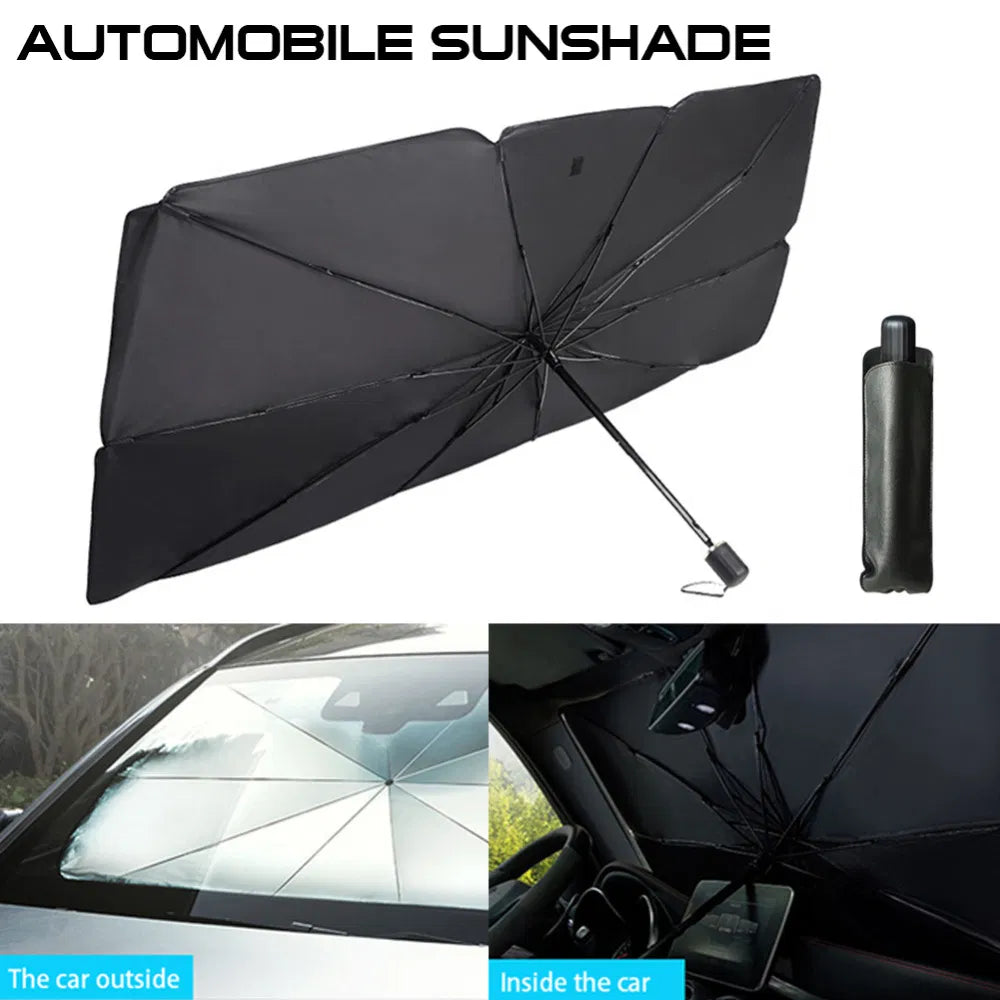 Windshield Sun Shade Umbrella, 57" (Larger Windshields) – windshield sun shade, photo 6