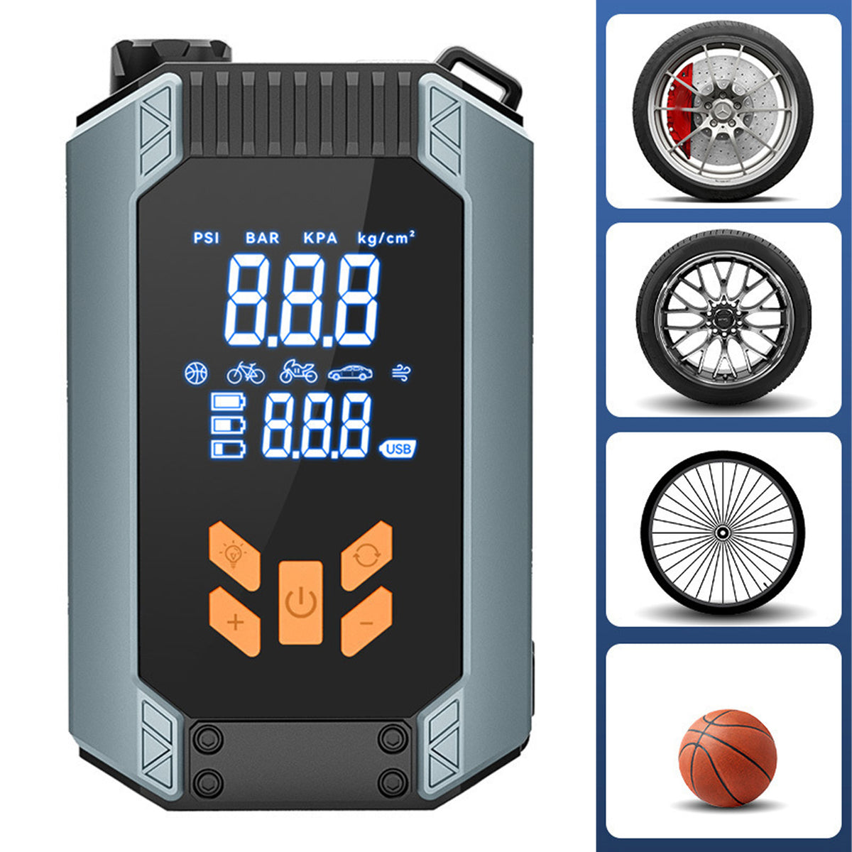 Cordless Tire Inflator with Digital Gauge – cordless tire inflator, photo 4