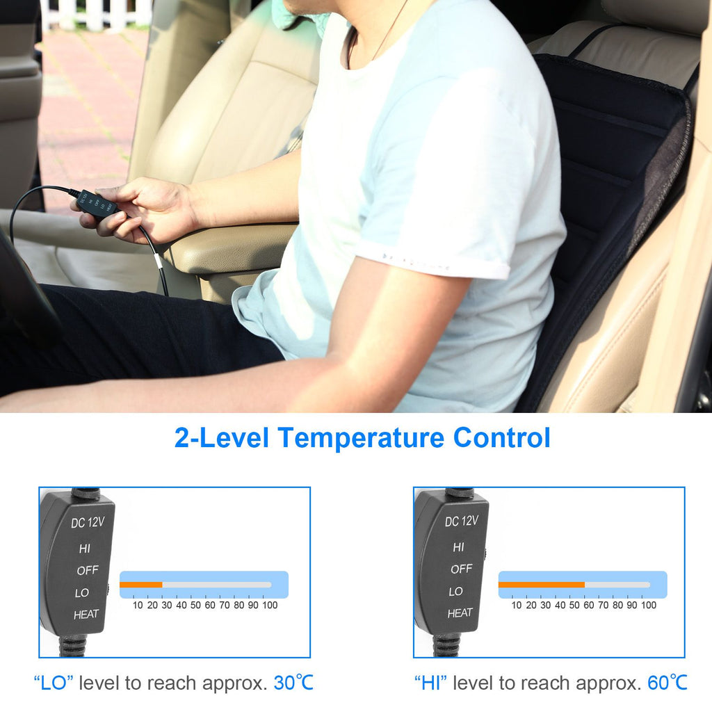 Heated Car Seat Cushion - 12V, Adjustable Heat - image 5