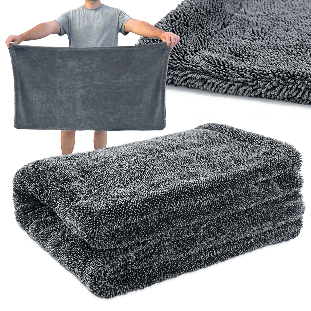 XL Microfiber Car Drying Towel - 1500 GSM - image 13